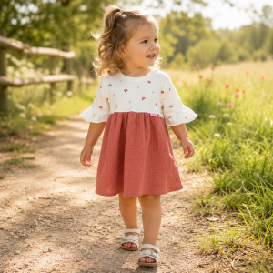 Kleid „Butterfly" Gr.86 / 92 / 98 / 110